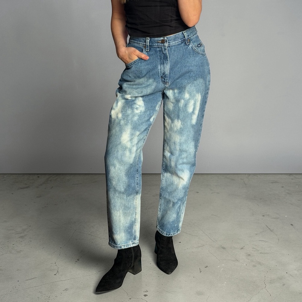 Vintage Lee Jeans Acid Wash Straight